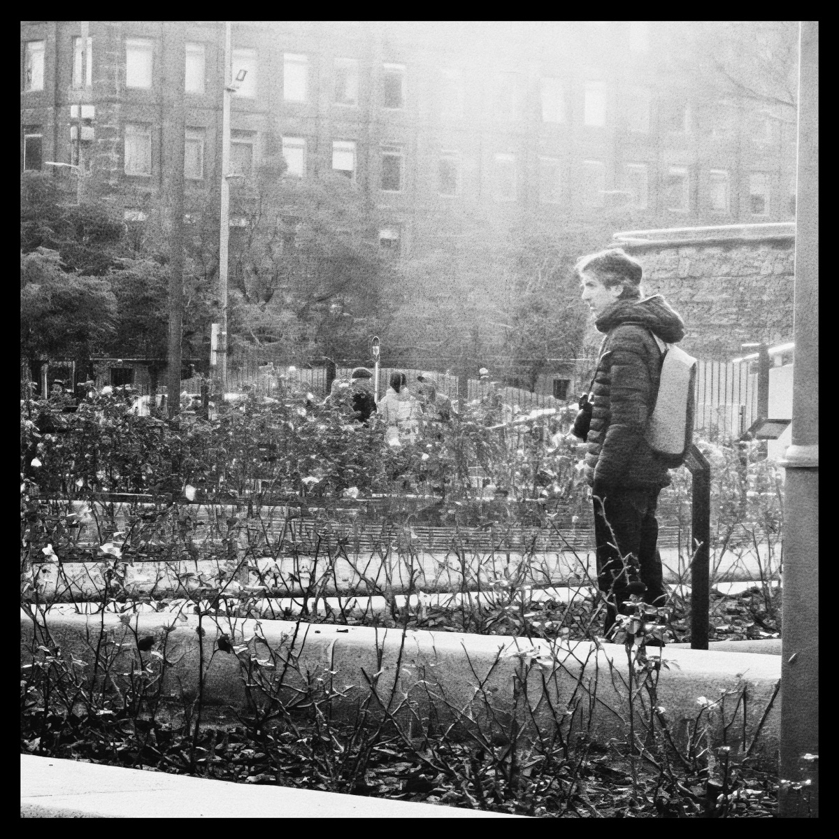 Shooting film by the river, Buenos Aires